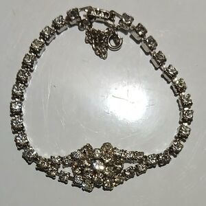 Elegant Silver Sapphire Bracelet